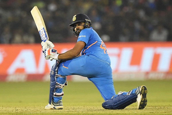 rohit injured during practice